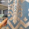 1PC LOZUJOJU 40-70% Blackout European Hollow Jacquard Comfortable Curtains for Living Room Bedroom Home Decor