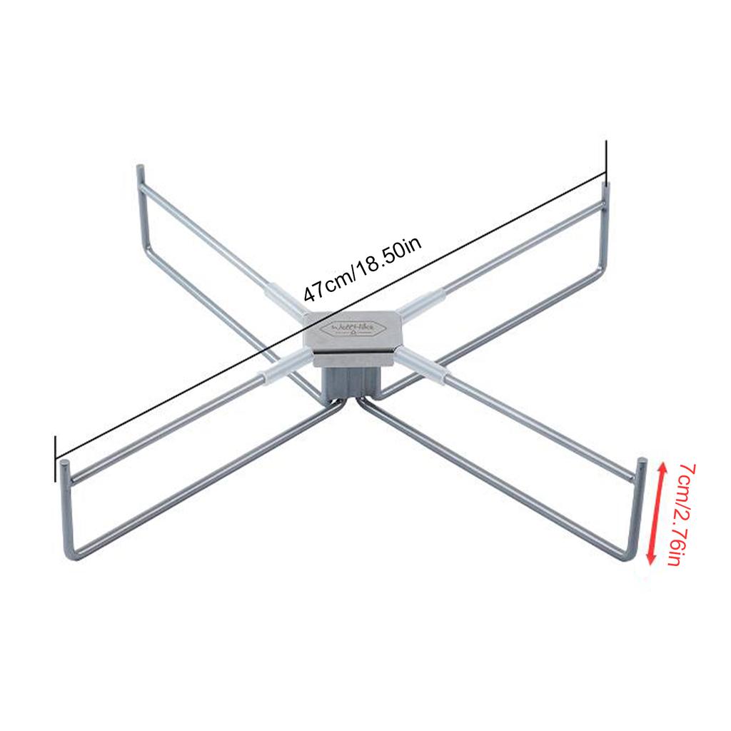 Folding Cooler Stand with Carry Bag Anti-Slip for Camping Hiking BBQ Cooking Picnic Light Weight Foldable Fridge Ice Box Holder