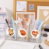 500Pcs/Roll Cute Foxes Stickers 8 Designs Decals Diy Adorn Gifts Packing Labels 2.5Cm/1.0''