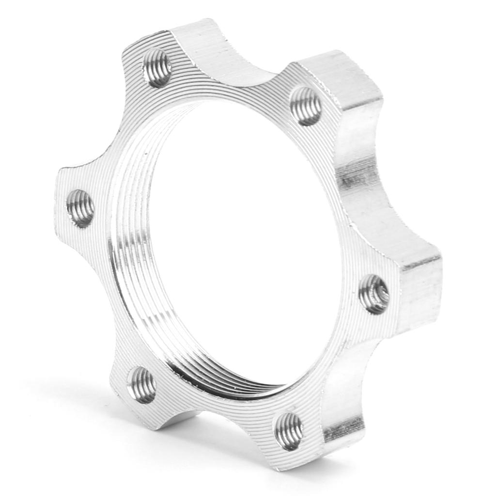 Disc Brake Flange Disc 6?hole Threaded Seat Disc Brake Thread Conversion Seat Adapter Base44mm Base