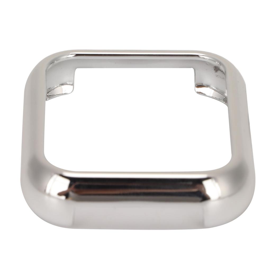 TPU Full Bumper Screen Protective Case Vacuum Electroplate for Realme Watch 2 Pro WatchSilver