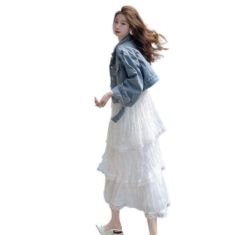 White Dress Women's Summer New Seaside Vacation Beach Skirt Pure Desire Temperament Sleeveless Suspender Long Skirt