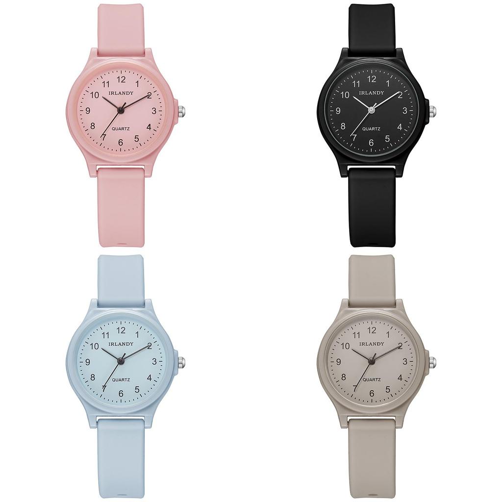 Orologio da Studente Ragazza Orologio al Quarzo con Quadrante Semplice a Lancette per Regalo di Laurea