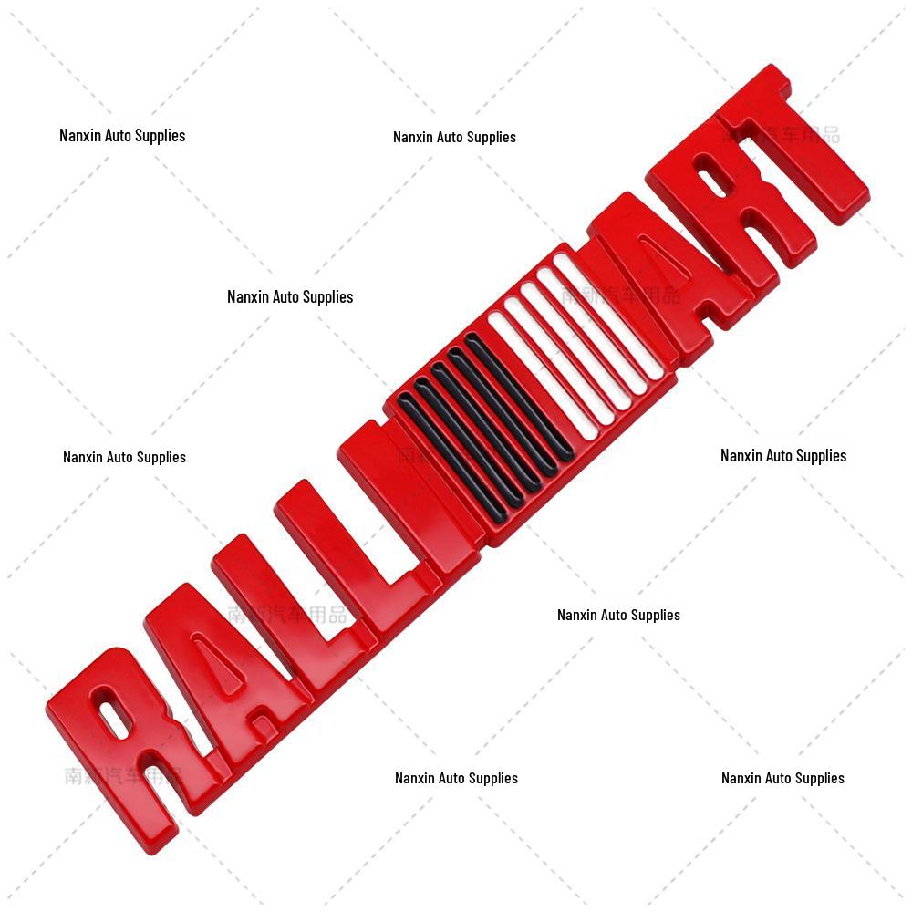 RALLIART Sticker, Front & Rear Emblems