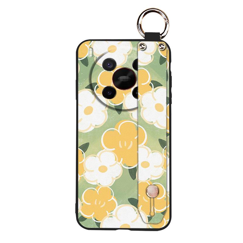 Lanyard Dirt-resistant Phone Case For ZTE Blade V70 Max/Nubia V70 Max Phone Holder Wrist Strap Fashion Design Wristband