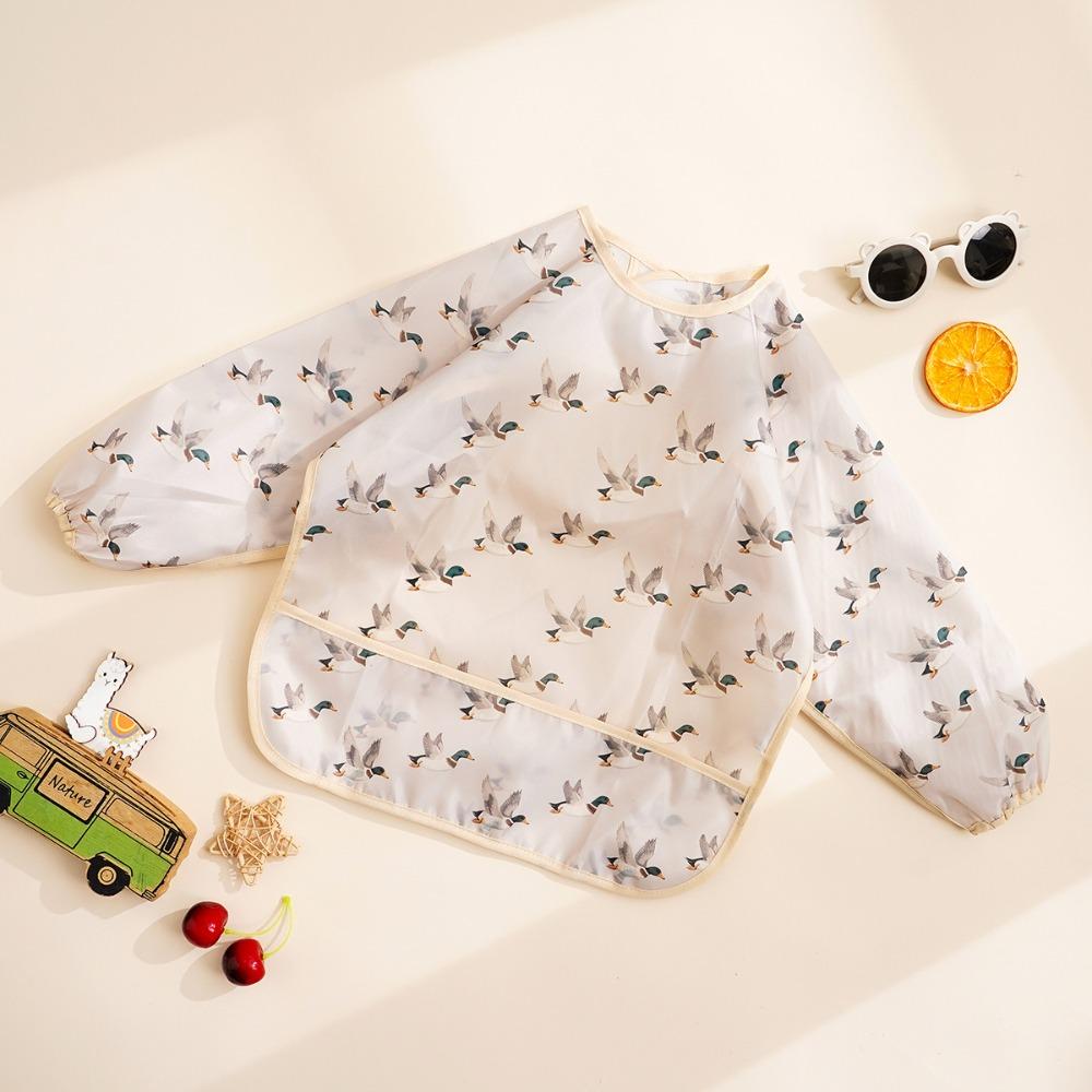 Cute Baby Feeding Bibs Cartoon Patterns Children Bibs For Self Feeding Baby 0-3 Year