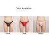 Breathable Men Underwear Comfy Fashion Glossy Low Rise Nylon