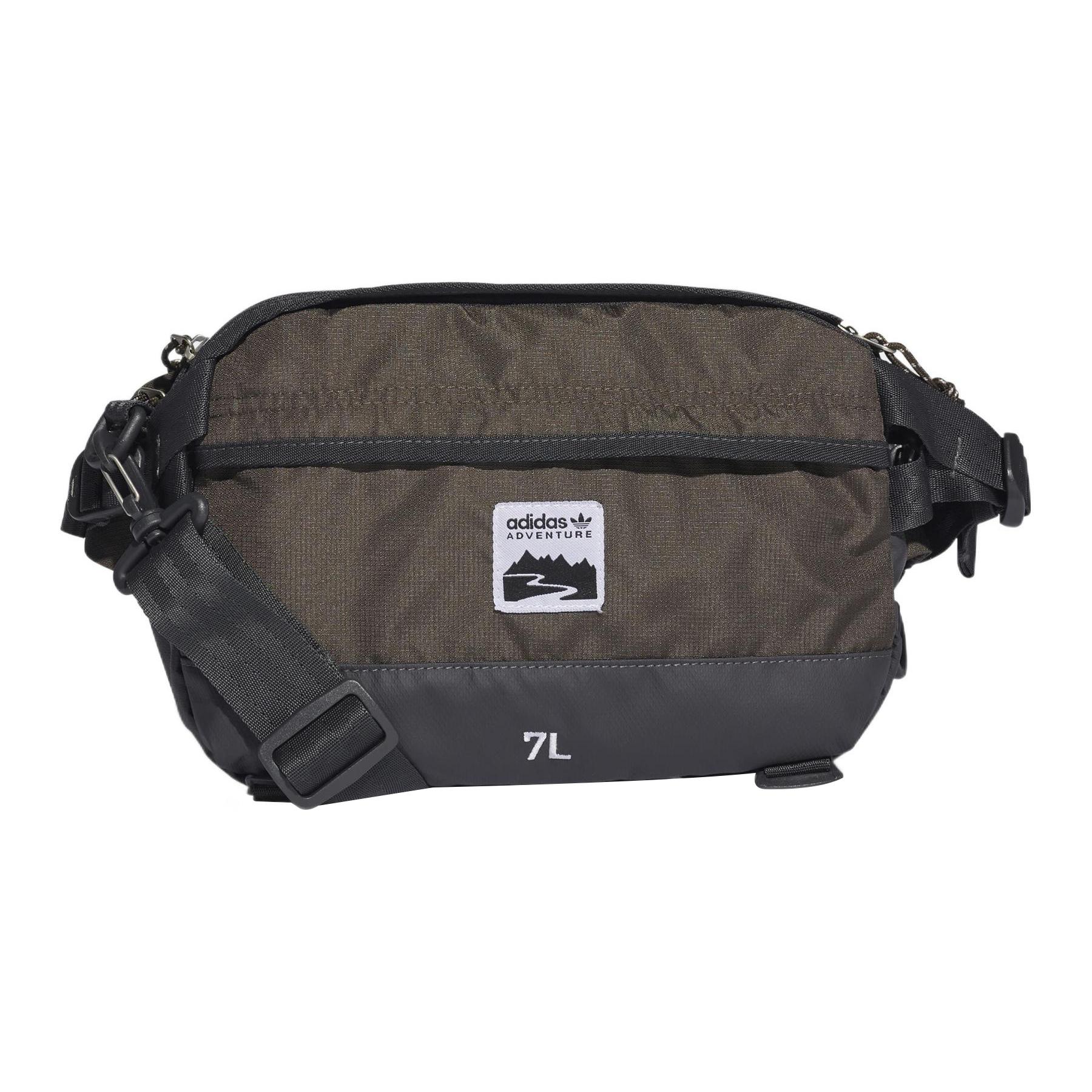 

New Adidas Originals Polyester Shoulder Bag, Crossbody Bag, Fanny Pack Regular Unisex Brown HD9933 28.7*9.4*19.1CM