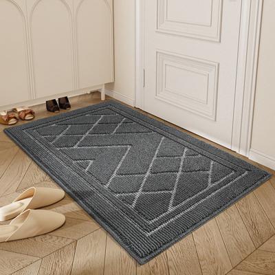Polypropylene Carpet Entry Door Floor Mat Household Entryway Door Wear Resistant Anti-slip Mat Entry Dust Removal Door Mat