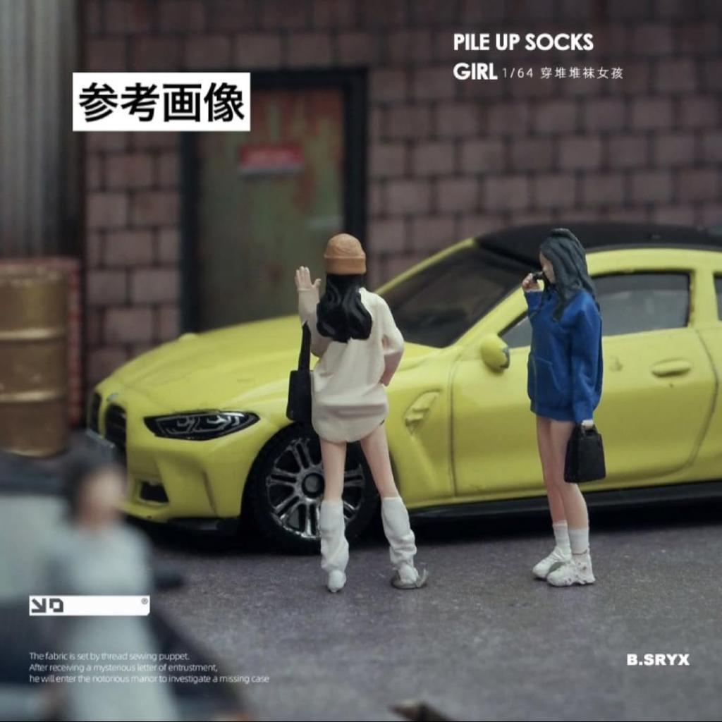Figure Casual Clothes Girl 22223606 Model Diorama Mini Car 1/64 [Item]