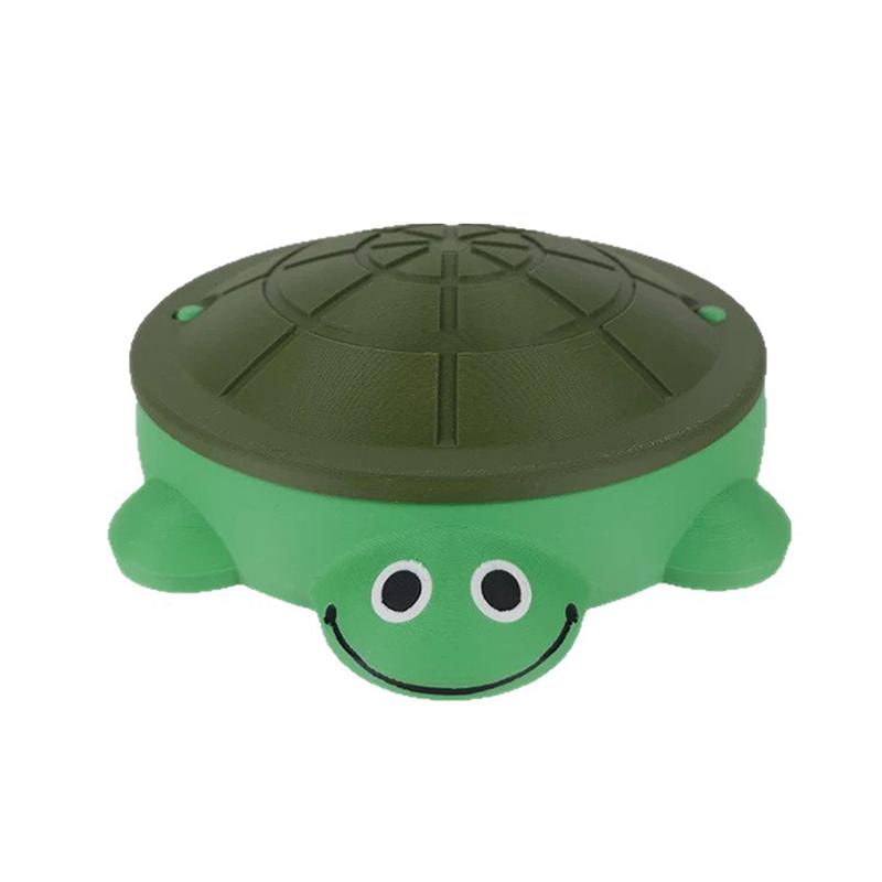 Mini Turtle Sandbox With Sand & Mini Tools Mini Desktop Turtle Sand Box Toys Novelty Gift - Desktop Decor - Zen Garden