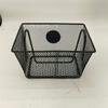 Large Capacity Metal Bike Basket Front Handlebar Shopping Storage E-Bike Basket Bike Baskets Rear Rack for Outdoor Shopping