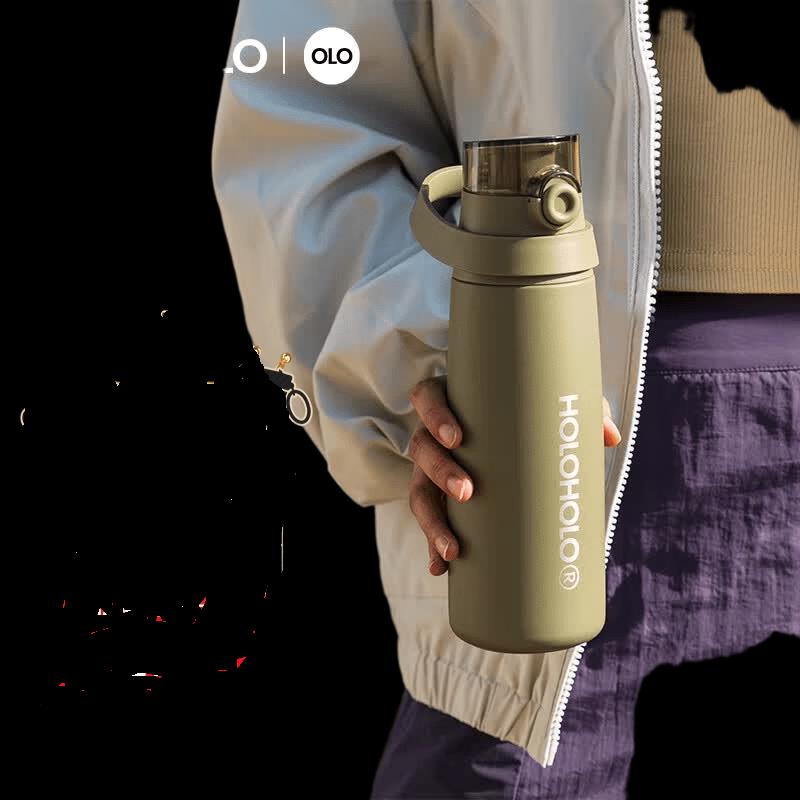 HOLOHOLO 316 Stainless Steel Kids Straw Insulated Cup