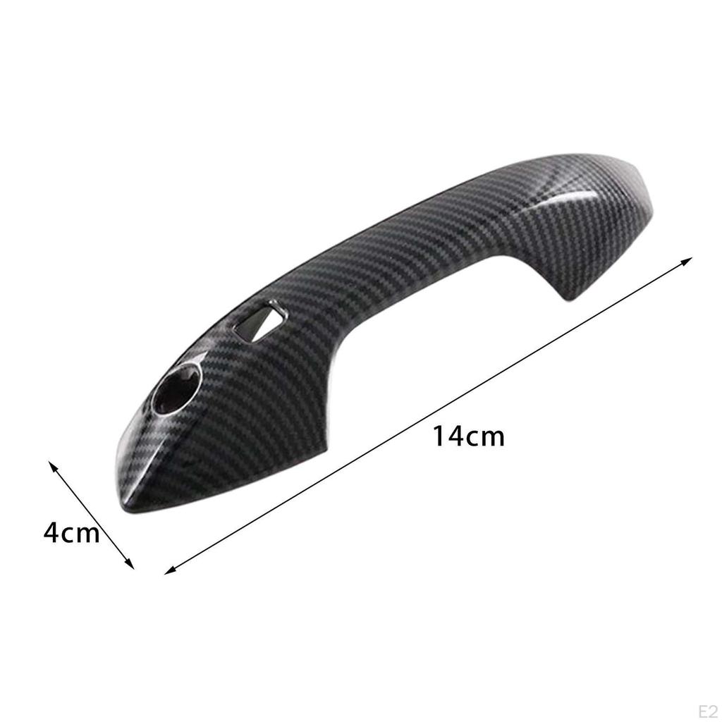 4 Pieces Car handle for doors Cover Accessories Decorative Scratch Guard Modification Easy to