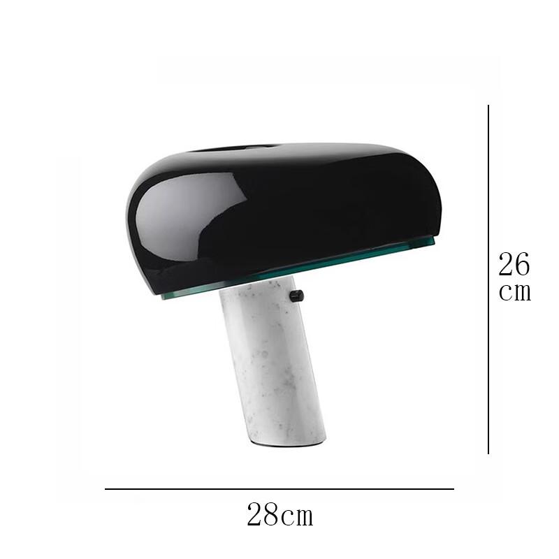 Nordic Modern Marble & Glass Table Lamp