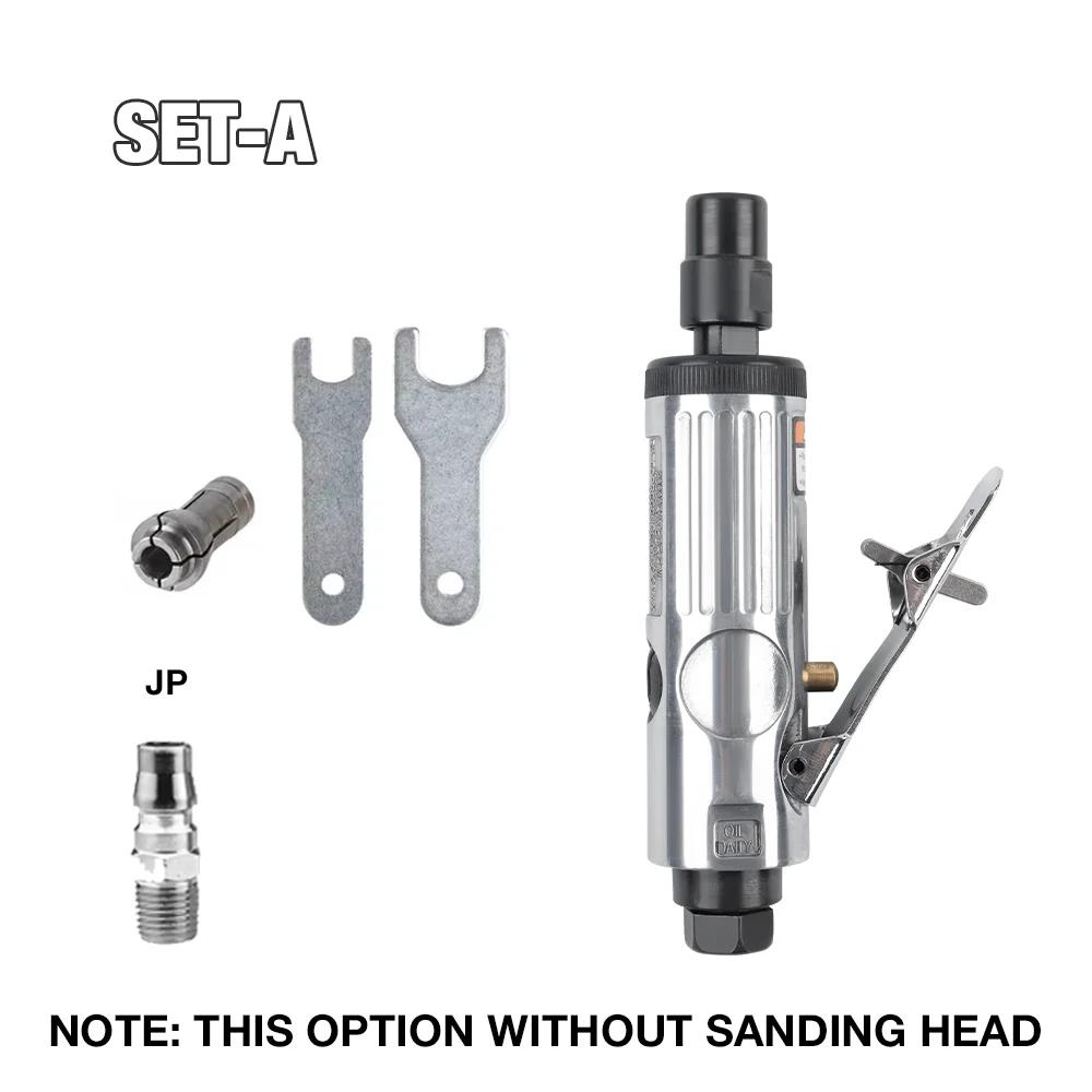 

Пневматическая бормашина, с цангами 1/4 и 1/8 Пневматический инструмент Набор шлифовального инструмента Инструмент для зачистки, для шлифовки/удаления ржавчины/полировки