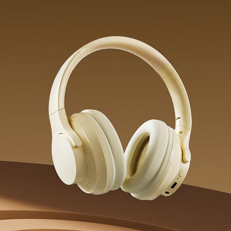 WOPOW Bluetooth 5.3 Active Noise Cancelling Over-Ear Wireless Headphones