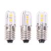1 Stück E10 LED-Birne 6V 12V 24V Upgrade-Birnen 4-LED-Lampe Ersatz für Taschenlampe Kontrollleuchte Scheinwerfer Motor Fahrrad LED-Birnen