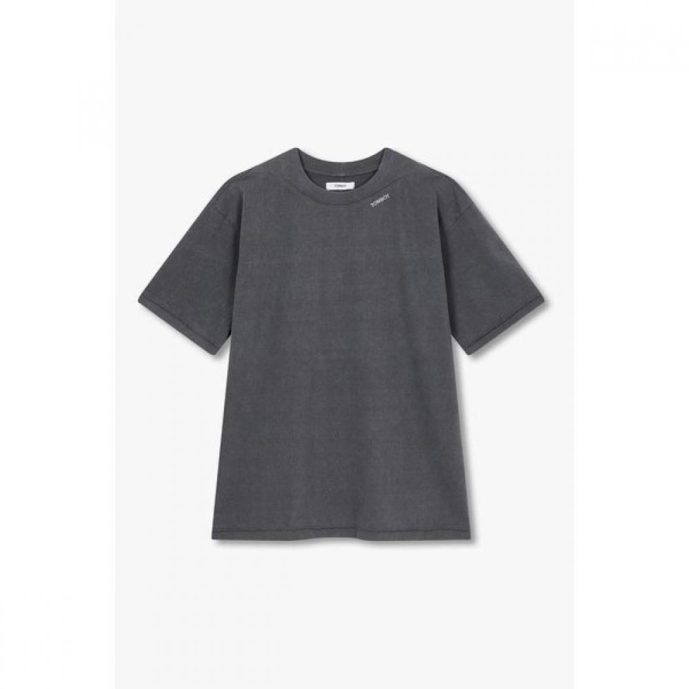 STUDIO TOMBOY Embroidered PigmenT T shirT Black 9106222213