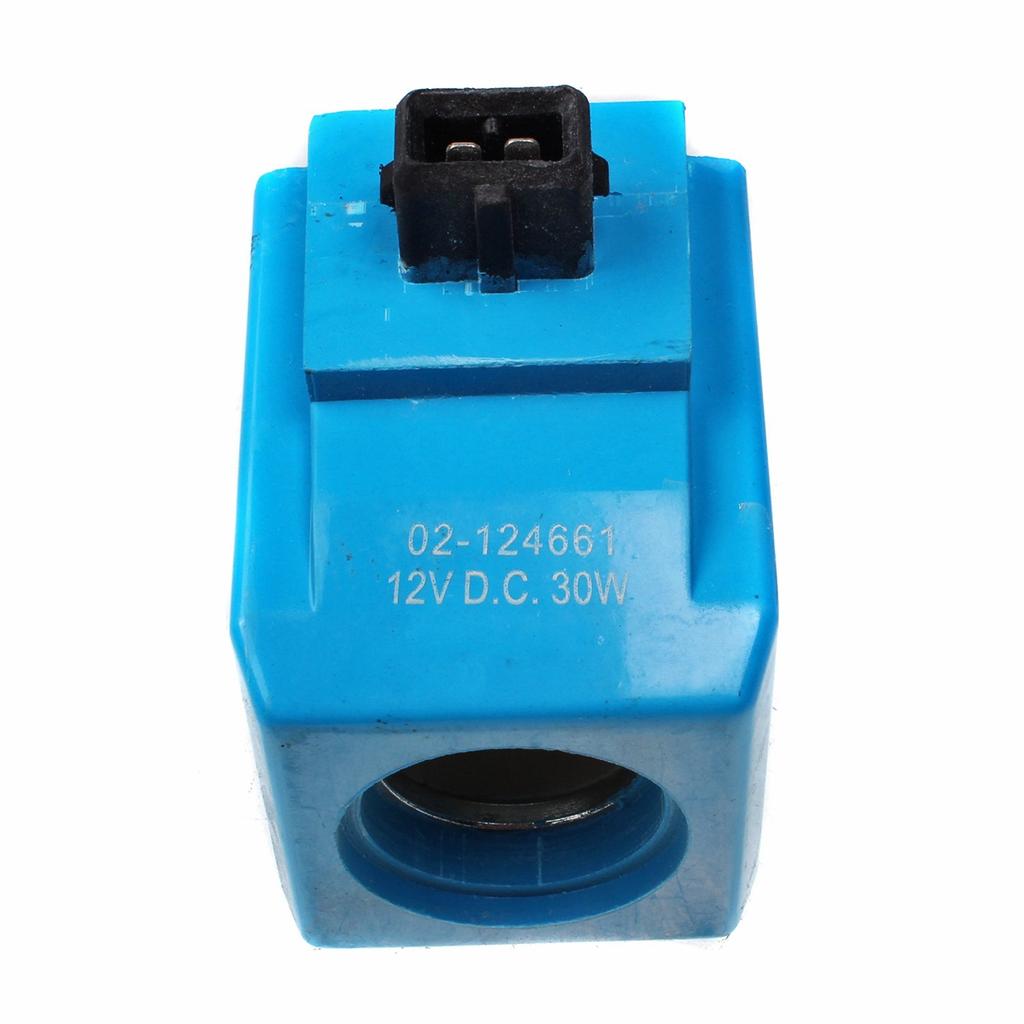 JEENDA Solenoid Coil 02/124661 02124661 02-124661 for Eaton Vickers Solenoid 12V 30W Fits JCB 3CX 4CX 1500B 4C