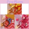 Winnie The Pooh Cartoon Plush Headband For Girls With Soft Fabric And Cute Design