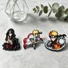 Cartoon Enamel Pins cute Square Pants Lapel Cartoon Character Collectible Badges Cute Children's Gift Jewelry for Backpacks