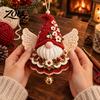 Christmas Angel Crochet Pattern DIY Kit, Make Hanging Ornament, Festive Craft Kits for Adults Kit Teens, Handmade Holiday Tree Decorations Easy