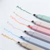 6pcs/set Mark Stationery Use Marker Morandi Color Color Pen Highlighter Pen Light Eye-protector