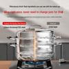 KOBACH 304 Stainless Steel 3-Tier Steamer Pot 30cm