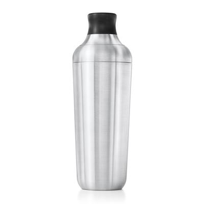 OXO 3130600 Cocktail-Shaker aus Edelstahl, graduiert, ohne Maß, Sieb, spülmaschinenfest, mit Deckel, im Lieferumfang enthalten, im Lieferumfang enthalten, sicher,