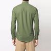 Polo Ralph Lauren SS22 Solid Color Casual Polo Long Sleeve Shirt Men shirts Green 710829424-013