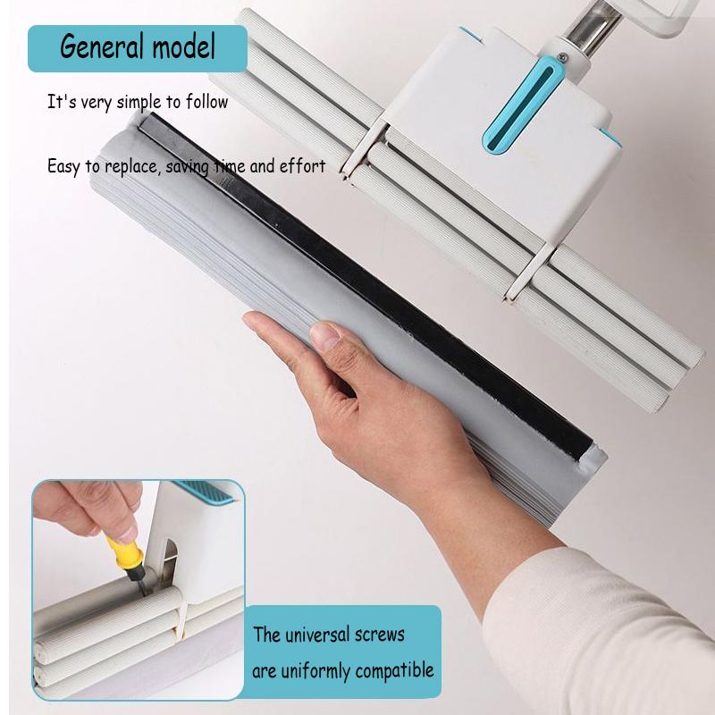 Household Sponge Mop Replacement Head Highly Absorbent And Wear-resistant Mop Accessories Universal Model Easy To Replace