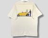 Vintage 90s Sunoco East Gas Station Classic Hot Rod Car T-Shirt Collectible Motorsport Kustom Kulture Tee Single Stitch White XLarge