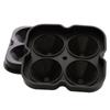 4 Cups Ball Shape 3D Ice C ube  Silicone Maker Tray