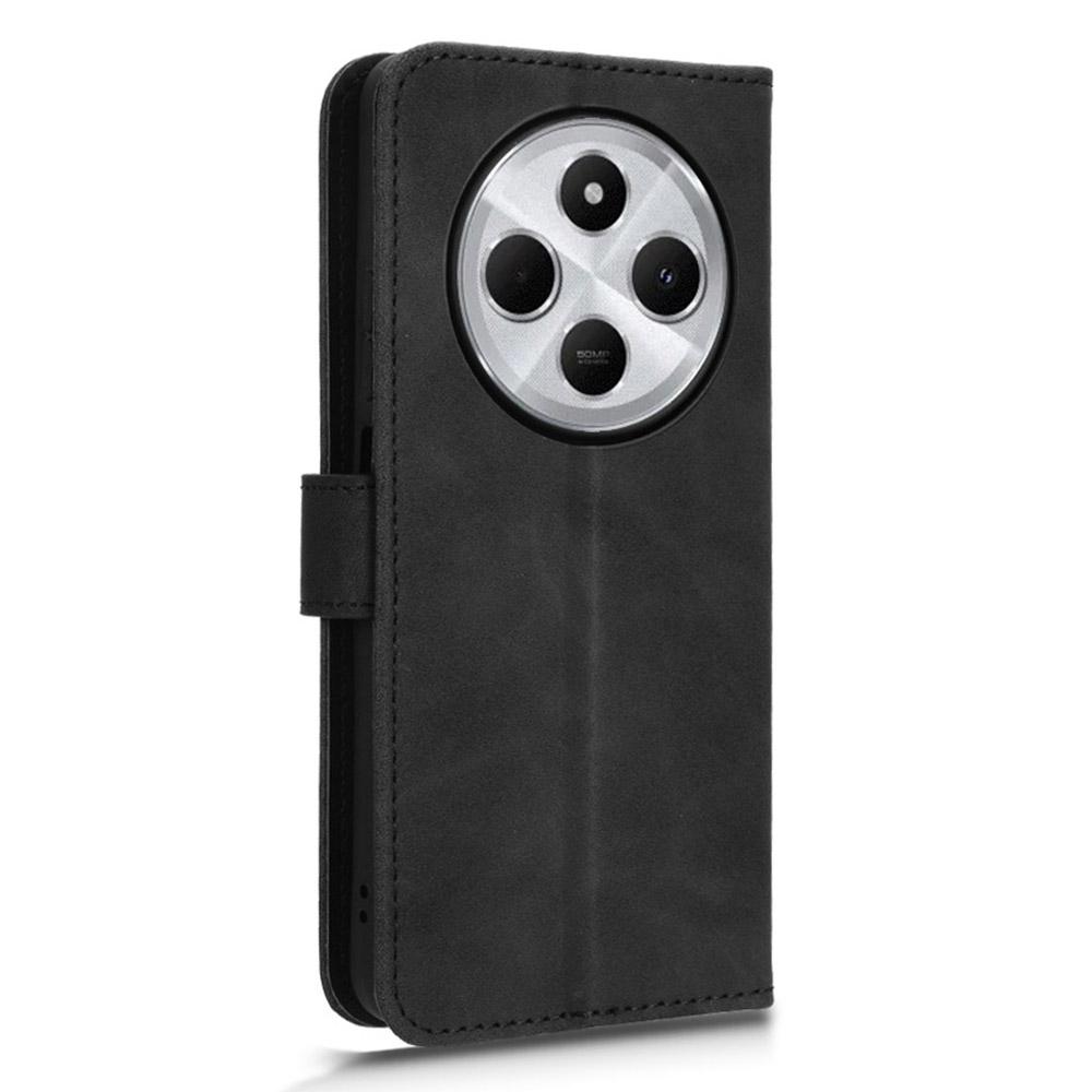 For Xiaomi Poco C75 4G/Redmi 14R 5G/14C 4G Leather Case Skin-Feel Anti-Drop Wallet Flip Phone Cover