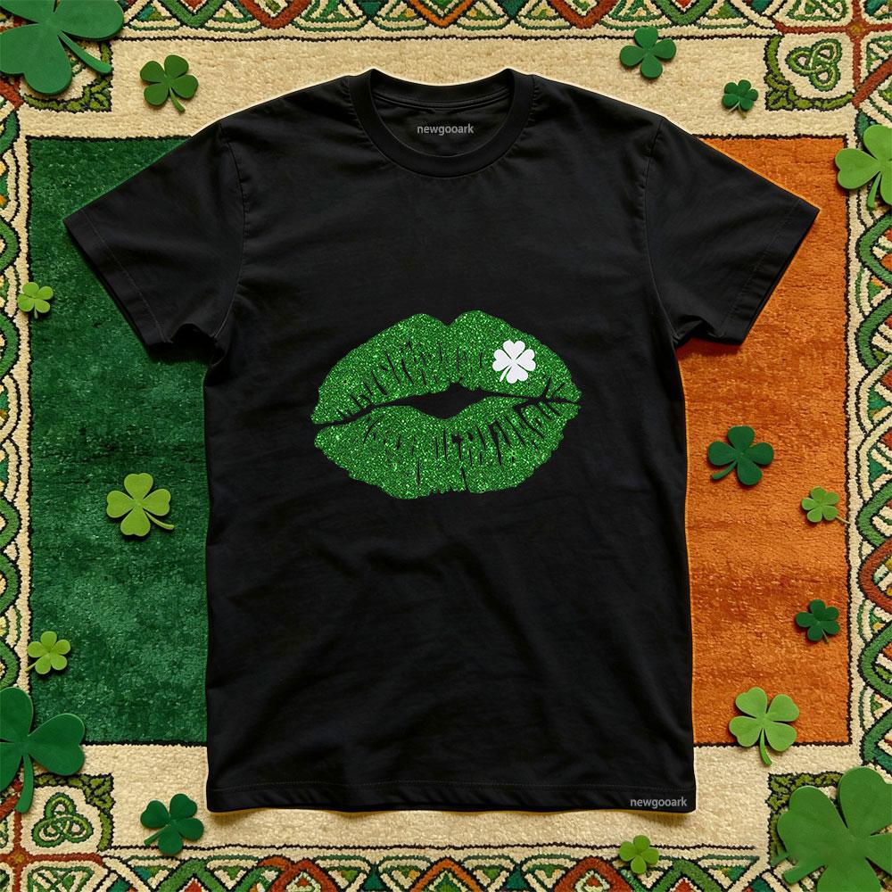 Saint Patrick Green T Shirt Man Cotton Retro Casual Funny Festival Printed T Shirt Lucky Irish Unisex Adult Party Tee