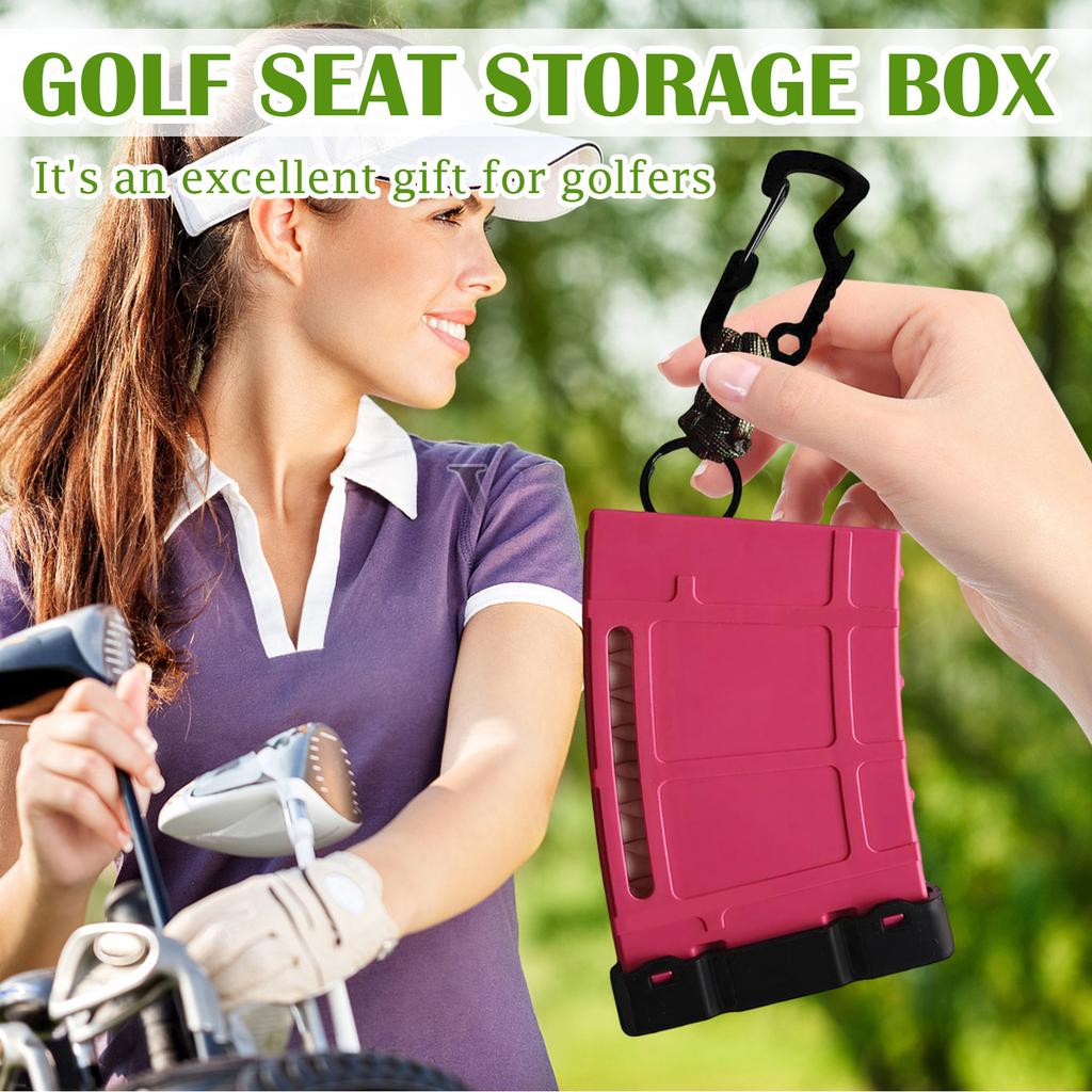 Golf Stand Organizer, Fun Portable For 18 Tees, Stylish And Cool Golf Accessories