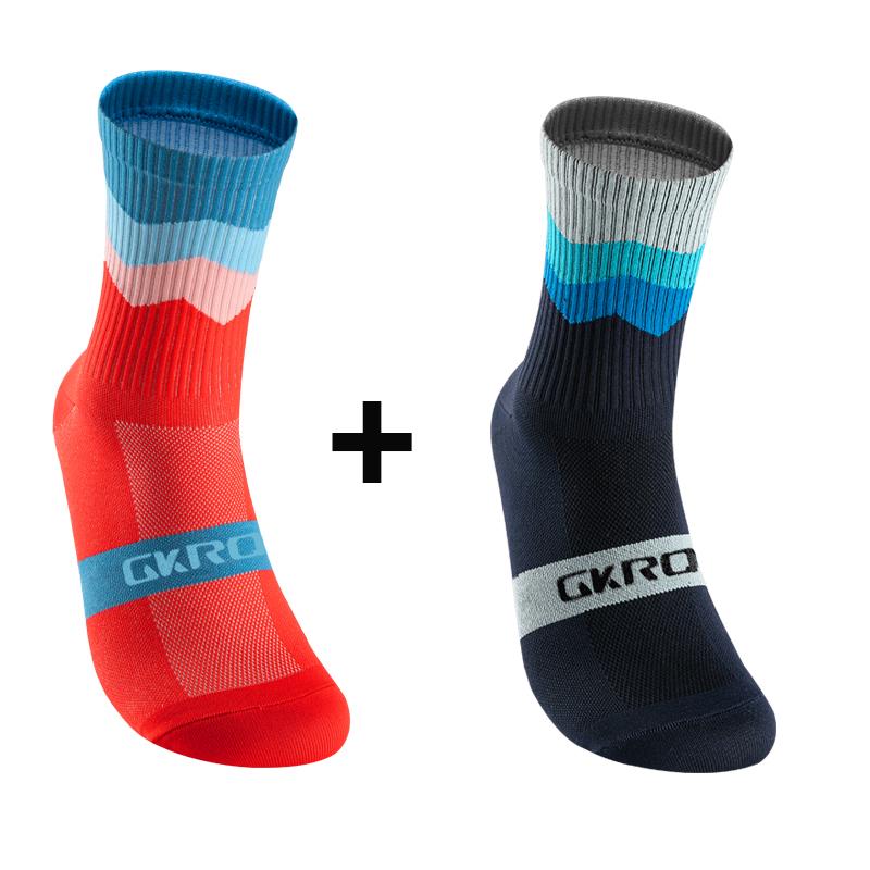 2pairs Professional Cycling Socks Breathable Road Bicycle Socks Men Women Outdoor Sports Racing e Compression Cycling For Women