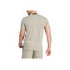 Adidas Designed for Training Workout Tee Silver Pebble Men Streetwear IS3817