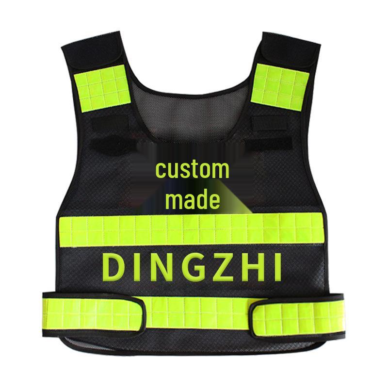 High-Visibility Reflective Safety Vest for Traffic and Construction Workers