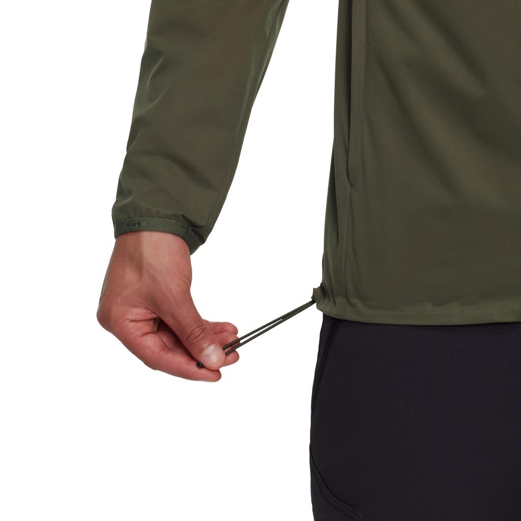 Mammut Granite SO Hooded Jacket AF Dark Asian Fit Men's 1011-0032, Marsh,