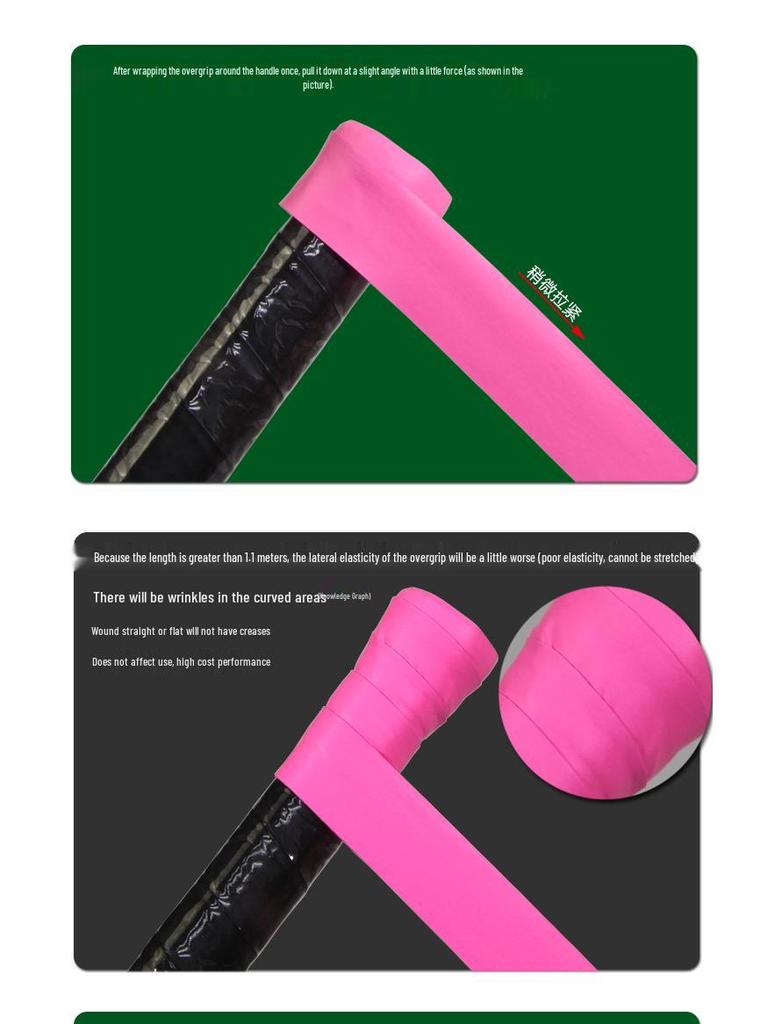 50m Wear-resistant Grip Overgrip: Smooth, Sticky, Anti-slip Sweatband for Rackets & Poles