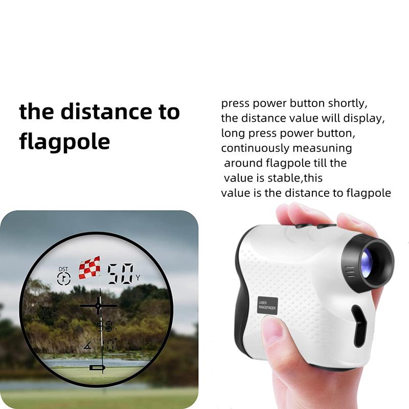 Rangefinder Laser Ranging Telescope Outdoor Handheld Golf Measurement Laser Rangefinder