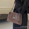 Frosted Retro Bag Women's Large Capacity 2025 New Fashion Chain Shoulder Bag Texture Class Commuter Tote Bag