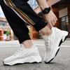 8219 Unisex Height-Boosting Flyknit Running Shoes with Thick Soles, Breathable Mesh, Perfect for Spring and Summer Casual Sports.