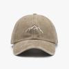 Baseball Cap for Men Women Soft Washed Cotton Mountain Range Embroidery Dad Hats Fashion Outdoor Sports Golf Caps Dropshipping