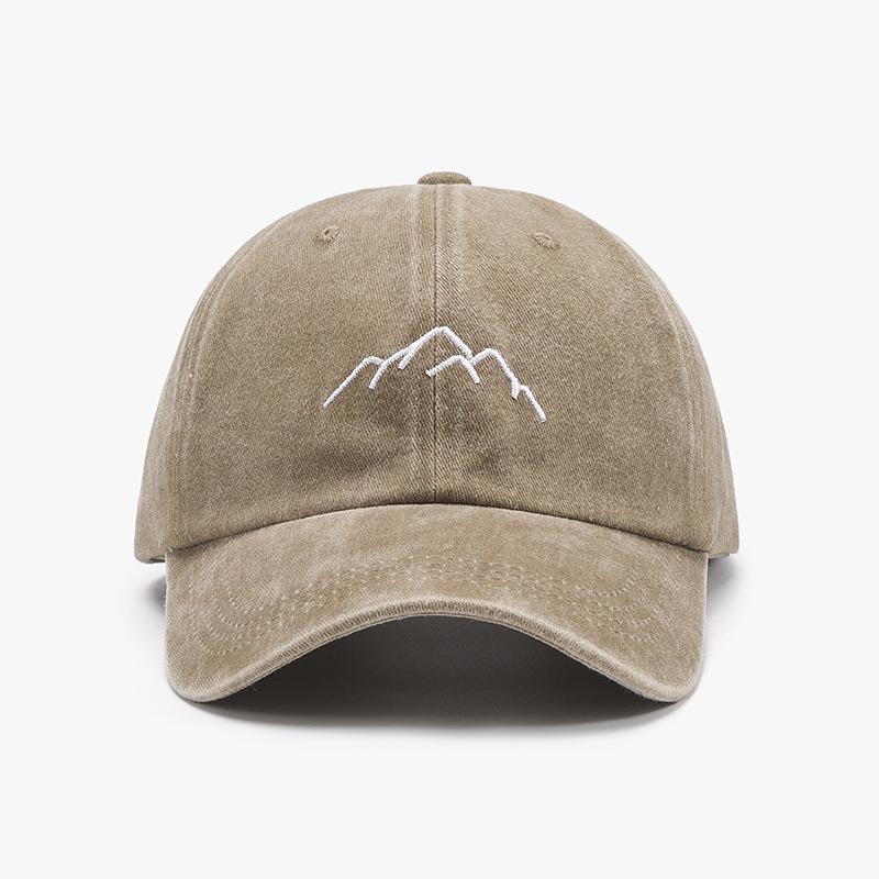 Baseball Cap for Men Women Soft Washed Cotton Mountain Range Embroidery Dad Hats Fashion Outdoor Sports Golf Caps Dropshipping