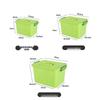 Extra-Large Transparent Plastic Storage Box for Car, Home, or Dorm - Multi-functional Toy Organizer
