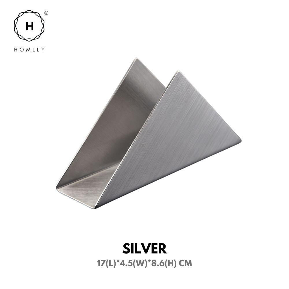 

Homlly keii Треугольный держатель для салфеток 2 шт. серебряный