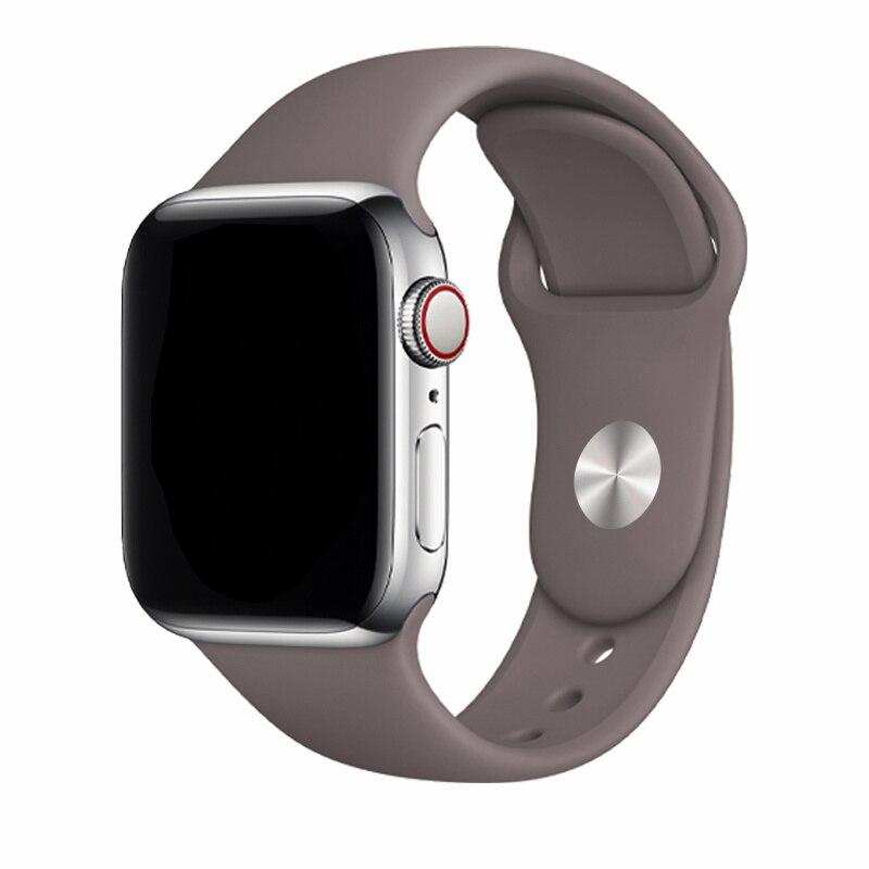 Silikonový řemínek pro řemínek Apple Watch 44 mm 49 mm 45 mm 41 mm 40 mm 42 mm 38 mm náramek iwatch série 9 7 se 3 4 5 6 8 Pásek Ultra2